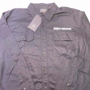 Mens 2XL Harley-Davidson Long Sleeve Shirt NWT